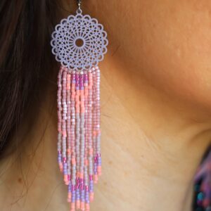 Boucles d'oreille Pétales d'été