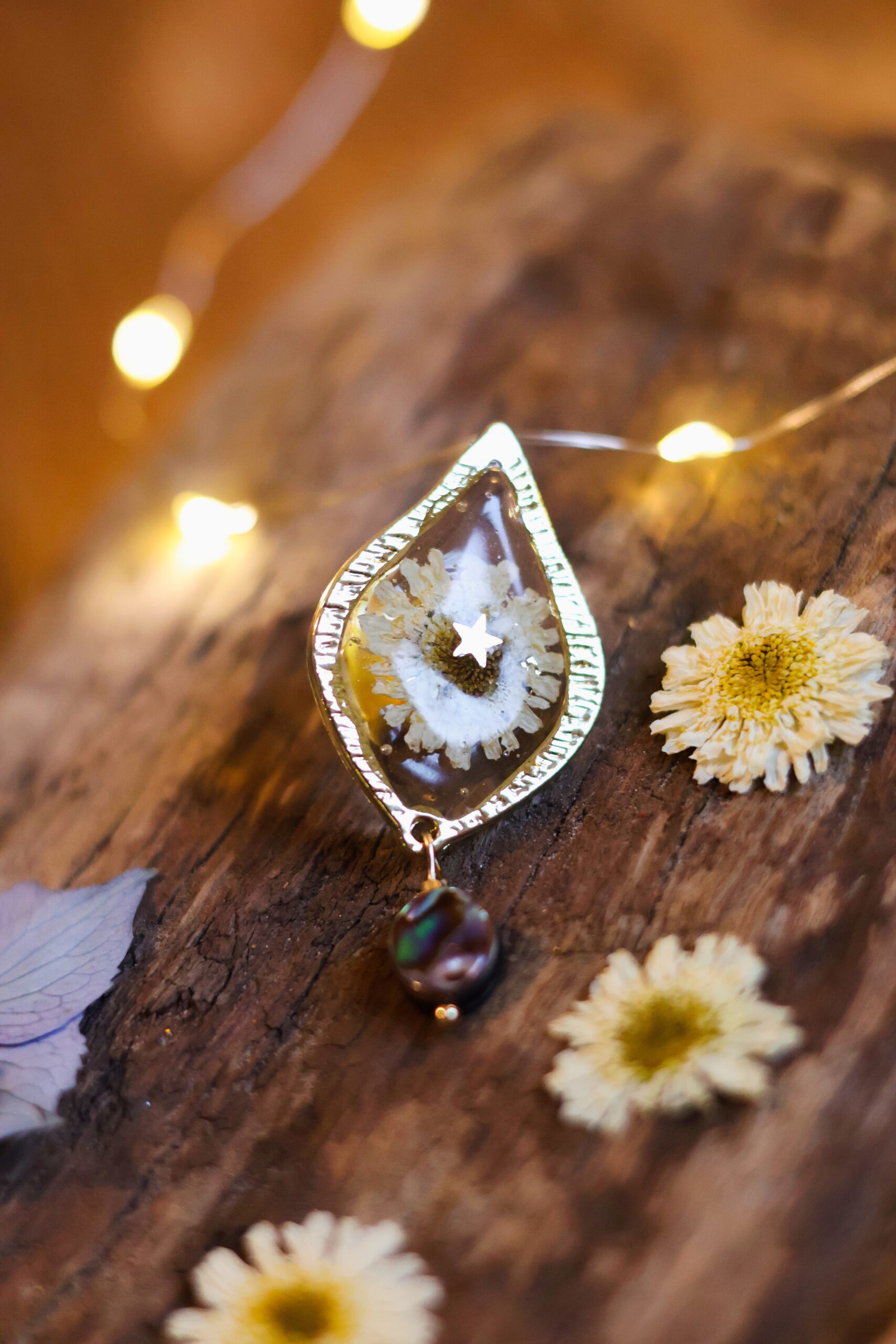 Broche Camomille- Ormeau – Image 3