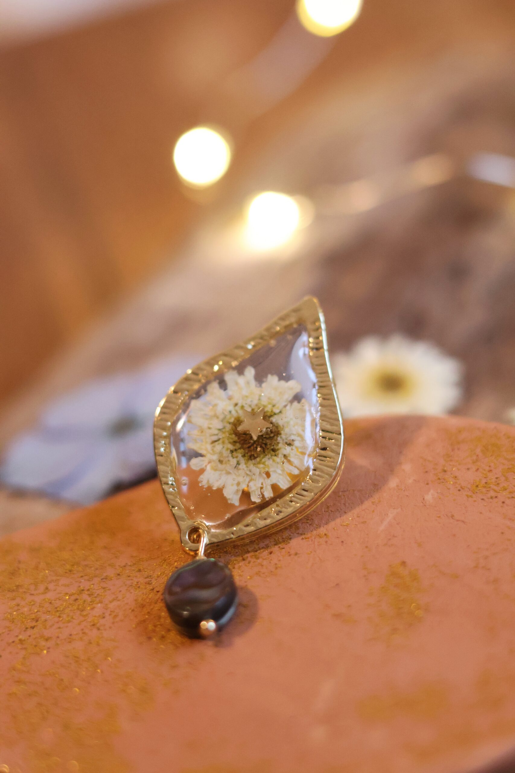 Broche Camomille- Ormeau – Image 5