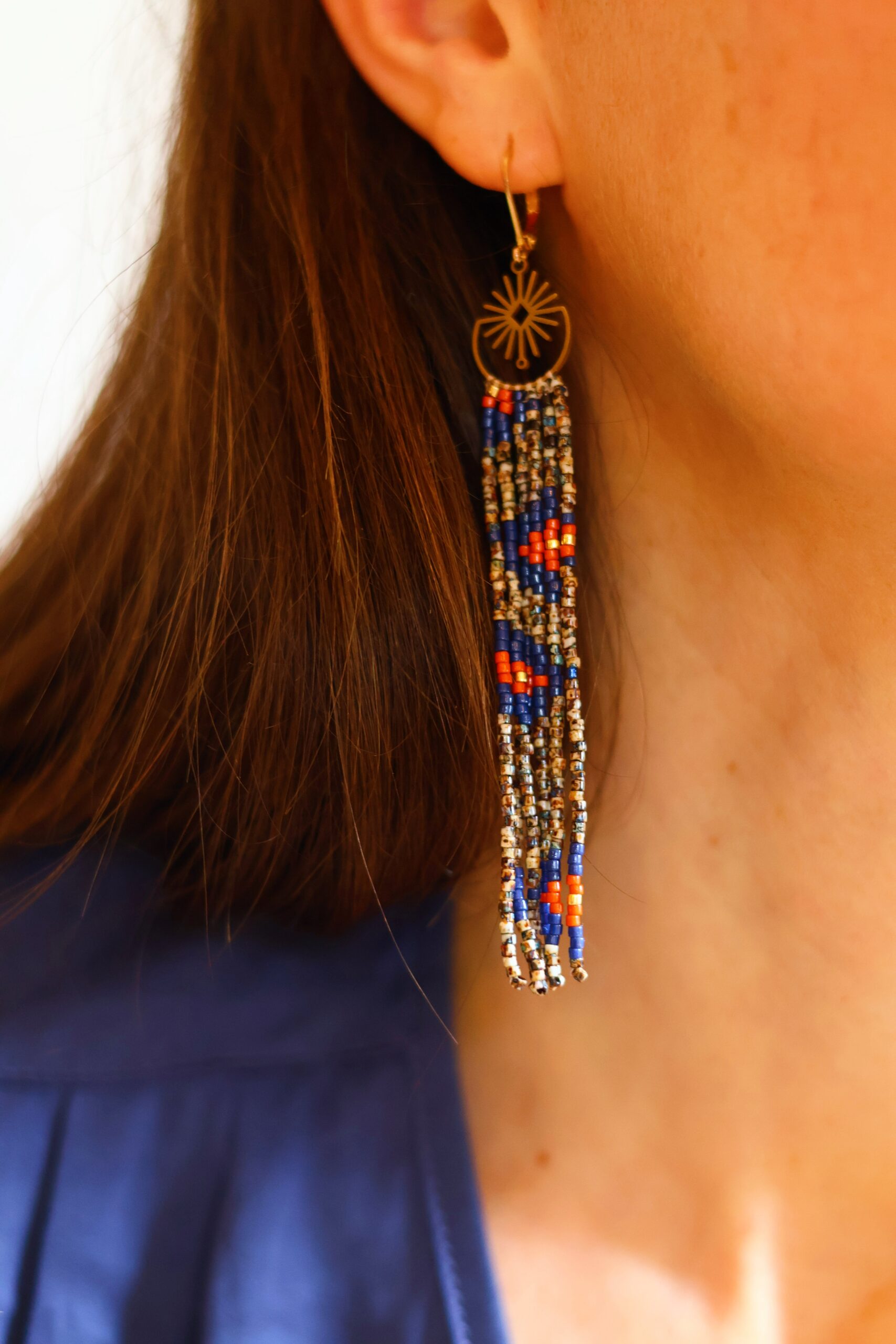 Boucles d'oreille collection Racine