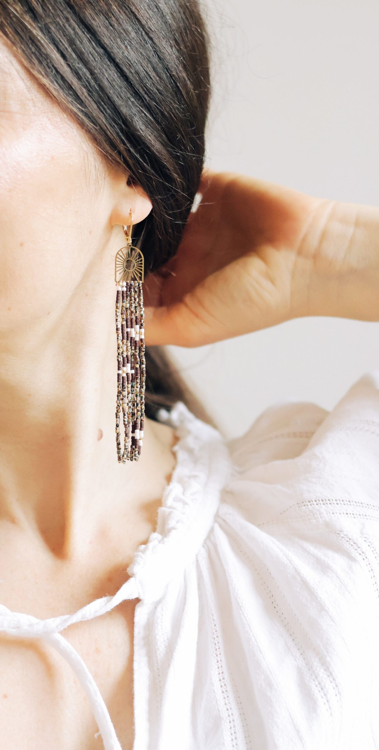 Boucles d'oreille collection Racine – Image 5