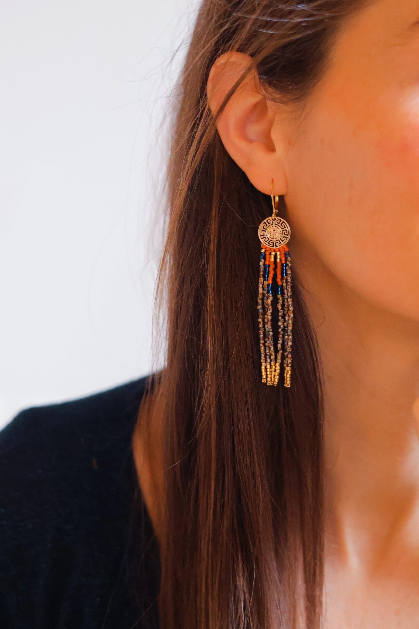 Boucles d'oreille collection Racine – Image 4