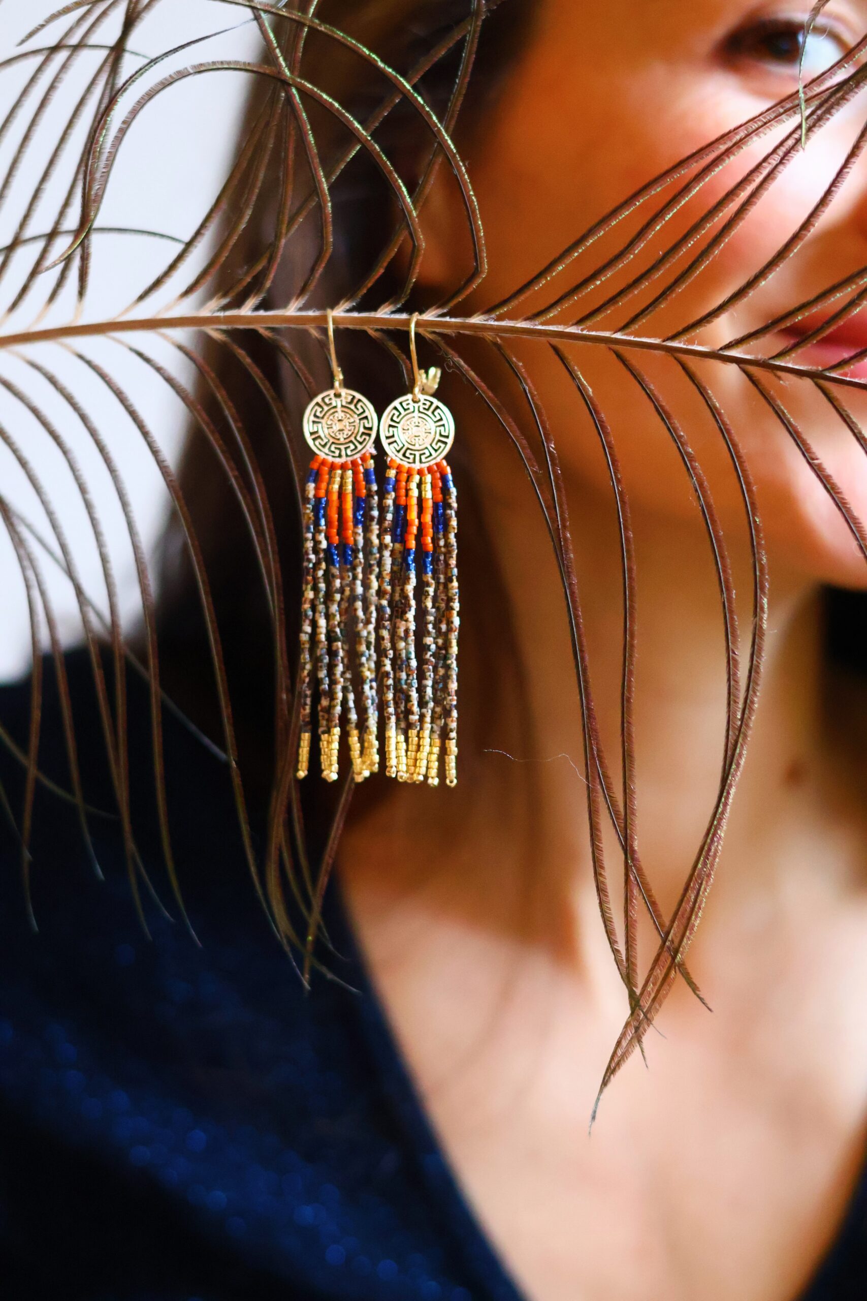 Boucles d'oreille collection Racine