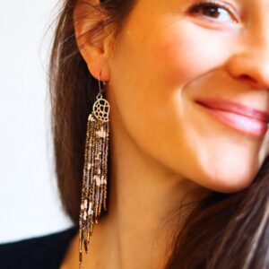 Boucles d'oreille collection Racine