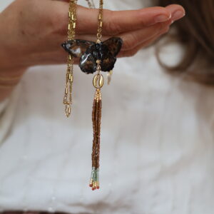 collier papillon