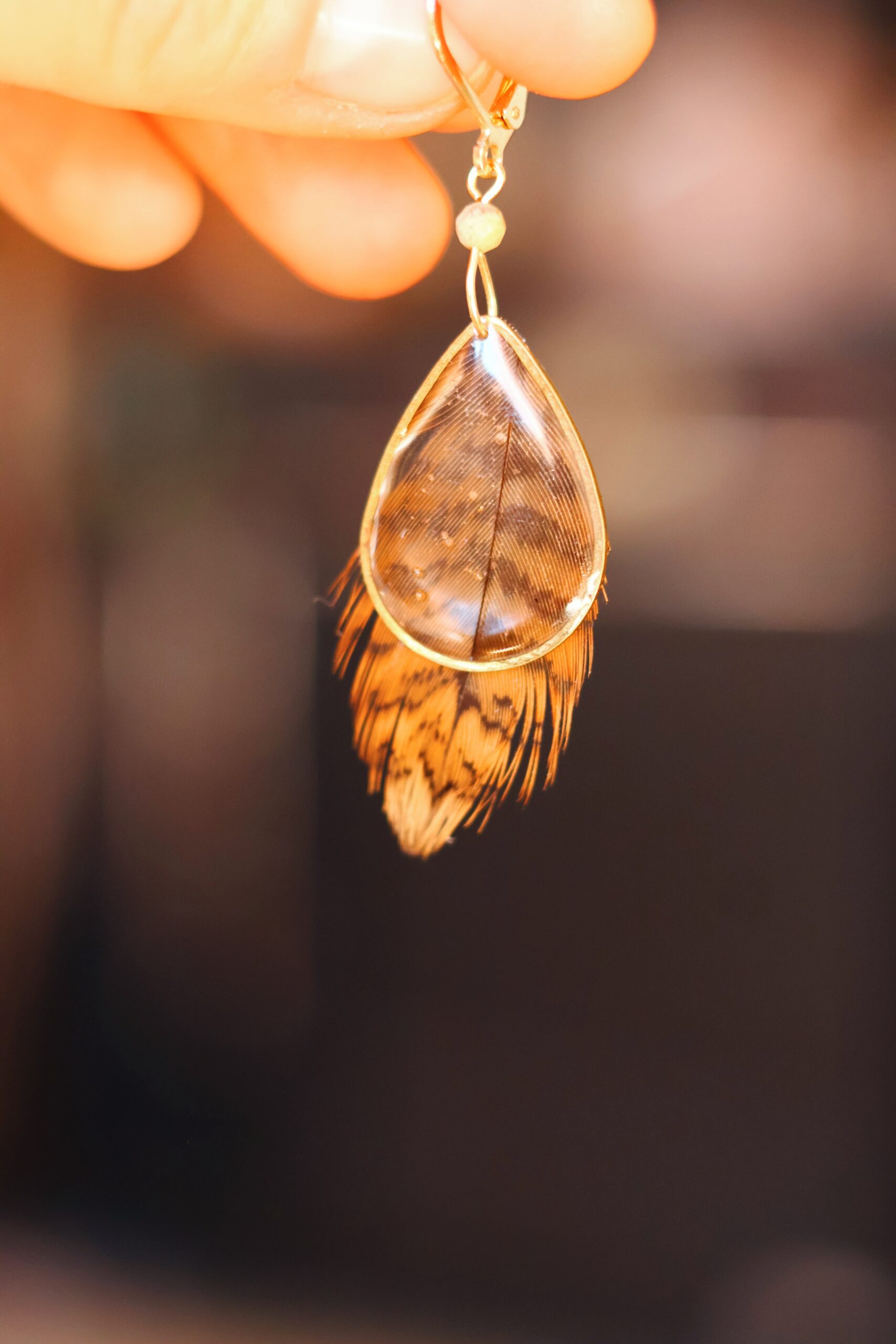 Boucles plumes naturelles – Image 2