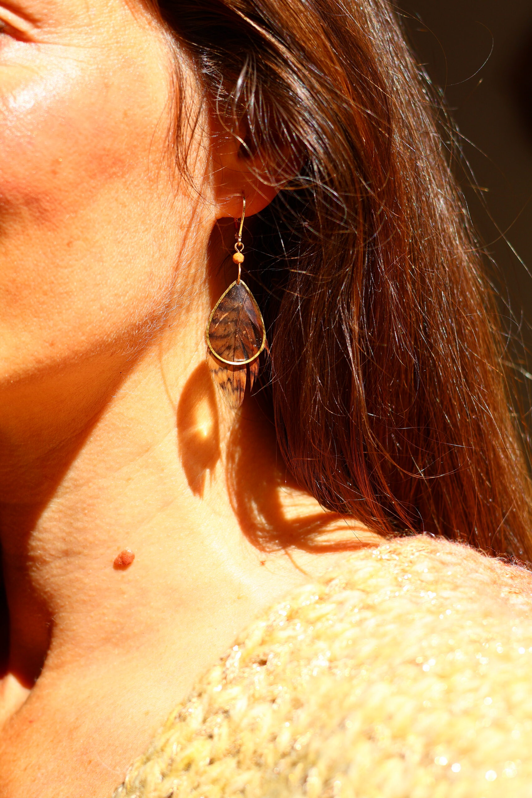 Boucles plumes naturelles – Image 3