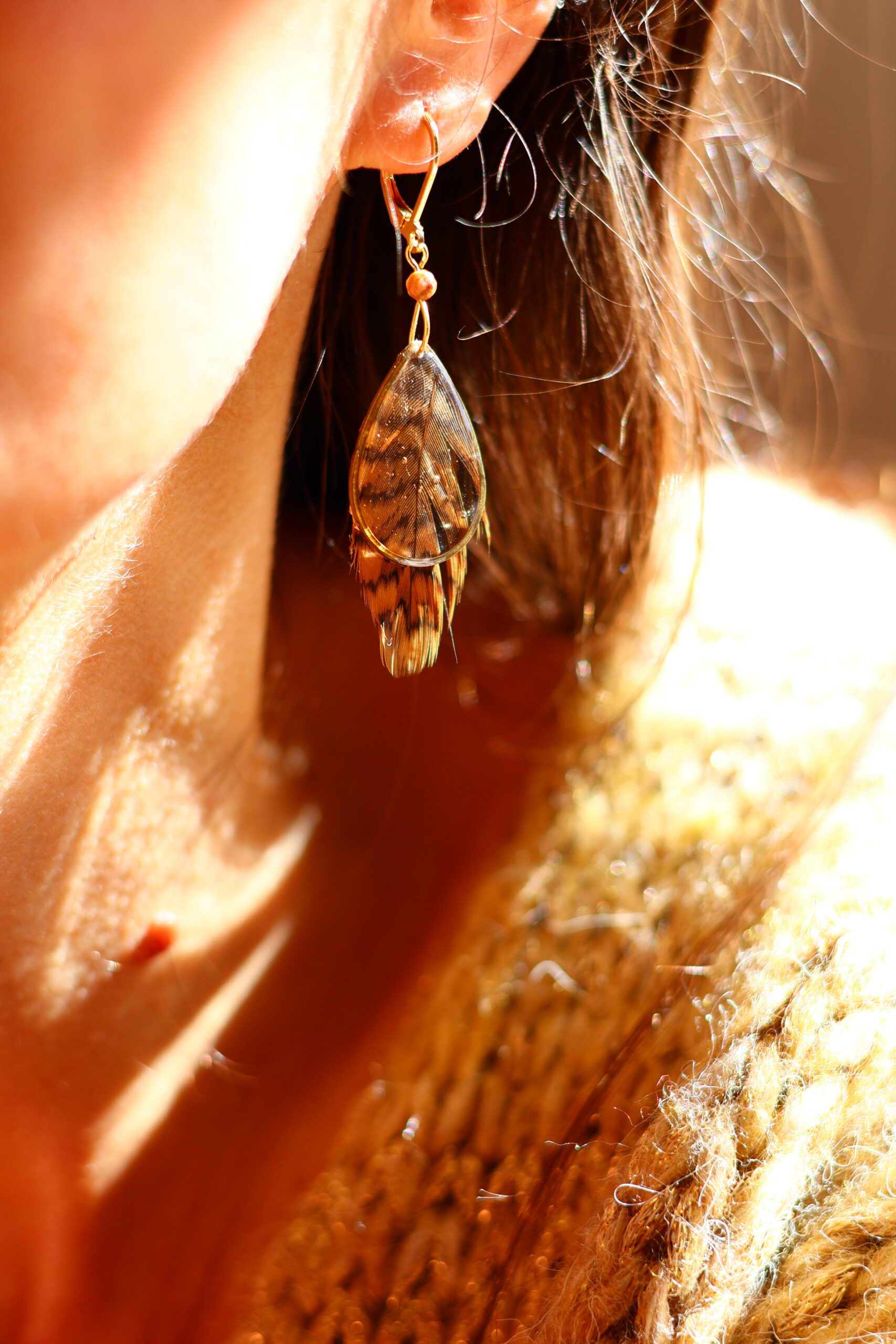 Boucles plumes naturelles – Image 9